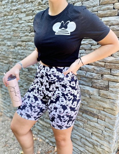 Women’s Mickey Biker Shorts, Mickey Biker Shorts, Adult Mickey Bike Shorts, Disney Biker Shorts, Disney Bike Shorts Adult, Mom Bike Shorts