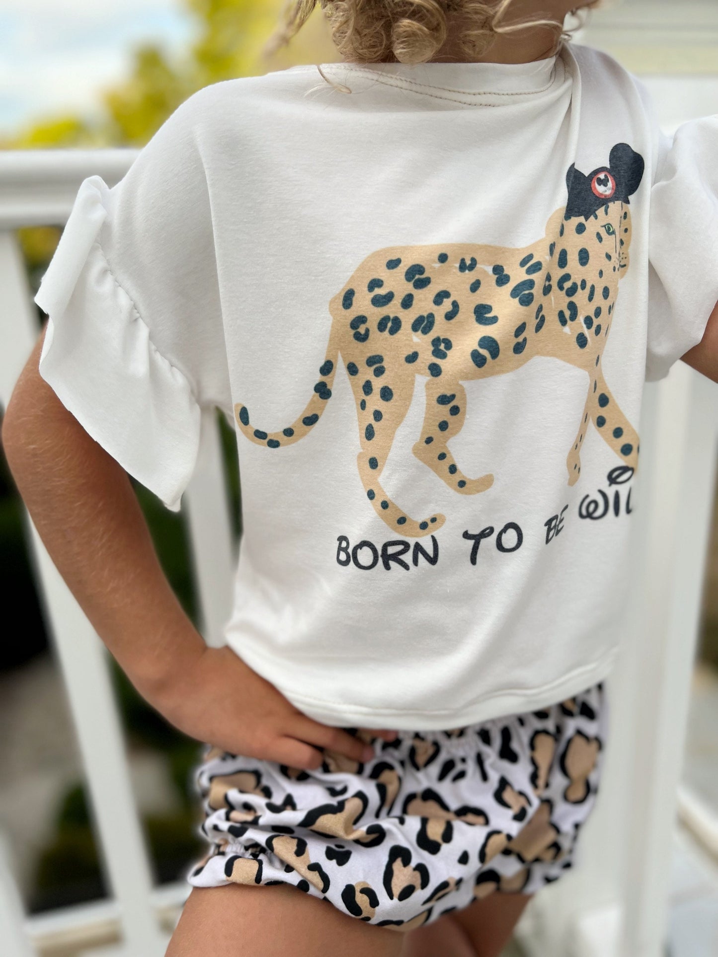 Girls Animal Kingdom Set,Girls Disney Set Shorts Tee,Disney Vacation Tee kids & baby Born to Be Wild Cheetah Tee, Girls Disney Outfit