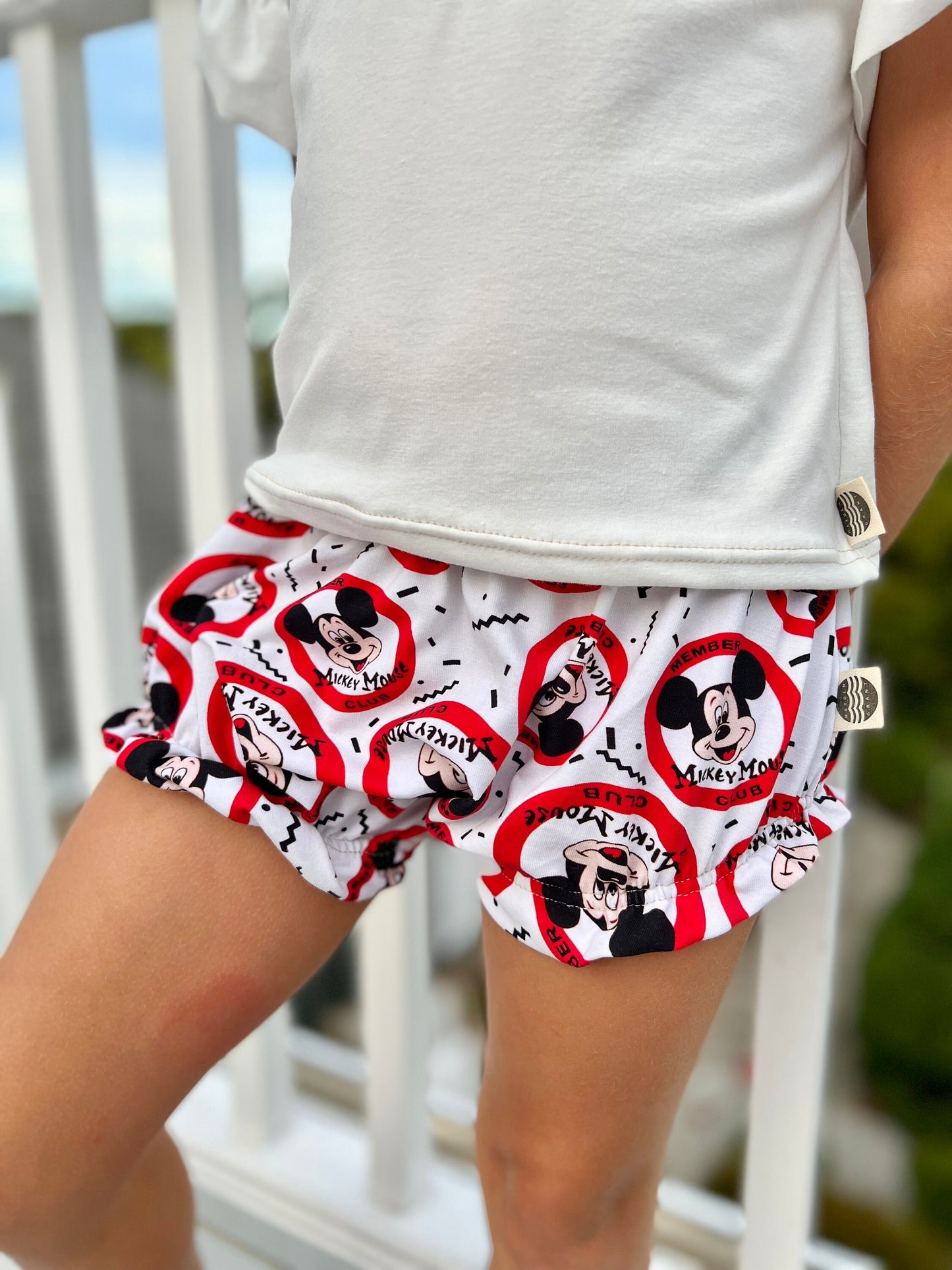 Girls Custom Mickey Mouse Club Set Ruffle Shorts, Disney Set, Disney Vacation Tee, Kids Mickey t-shirt, Girls Disney Outfit, Mickey Outfit