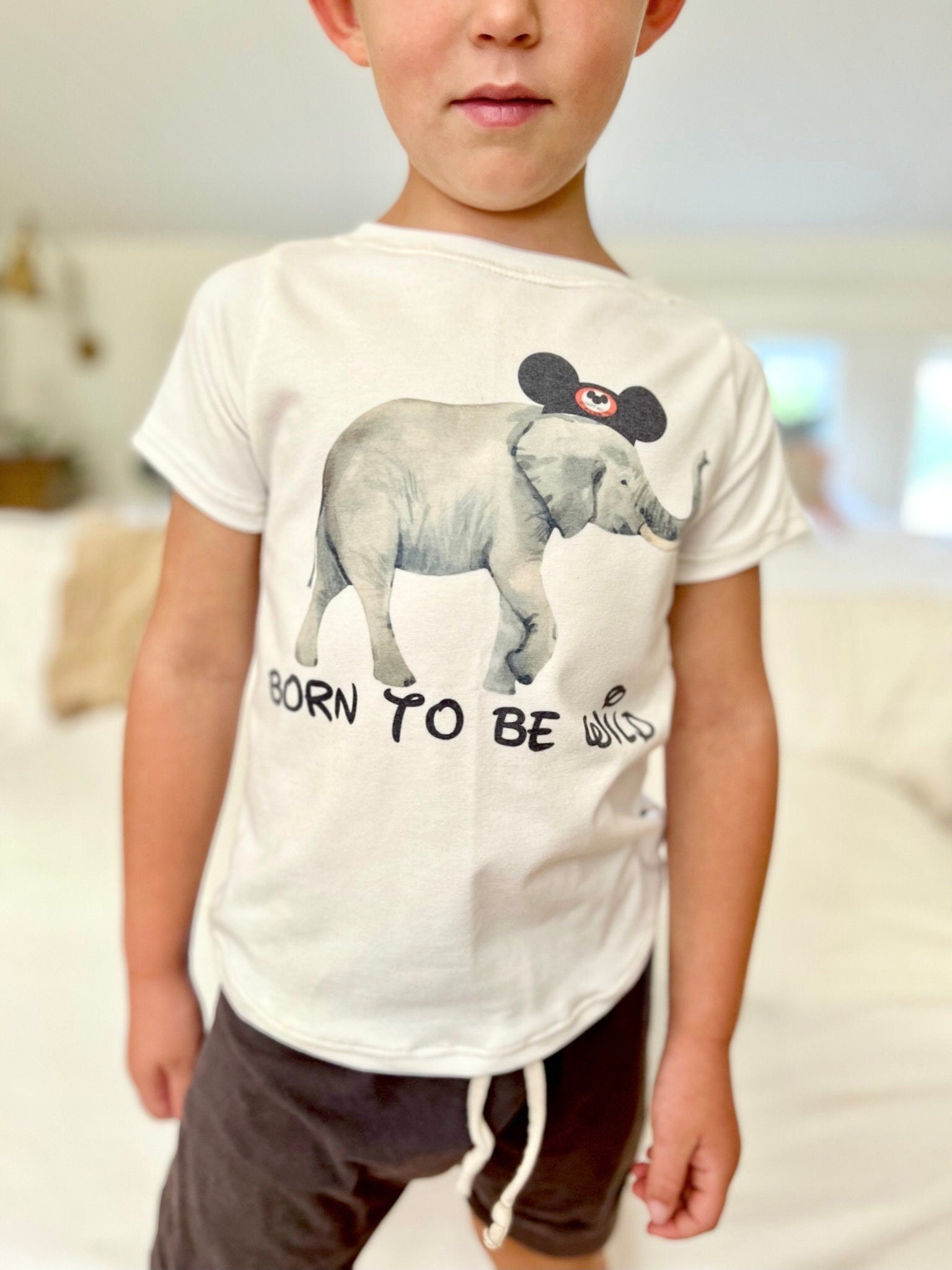 Animal Kingdom Shirt Set, Born to be Wild Tee, Disney Set, Kids Disney Vacation Outfit, Disneyworld Outfit, Boys Disney Outfit