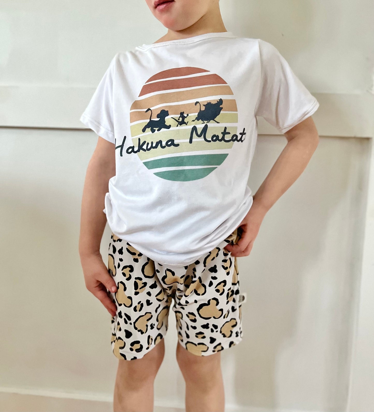 Kids Animal Kingdom Shirt Set, Hakuna Matata Kids Tee, Disney Vacation Tee for kids baby Disney Outfit, Boys Disney Outfit, Lion King Outfit