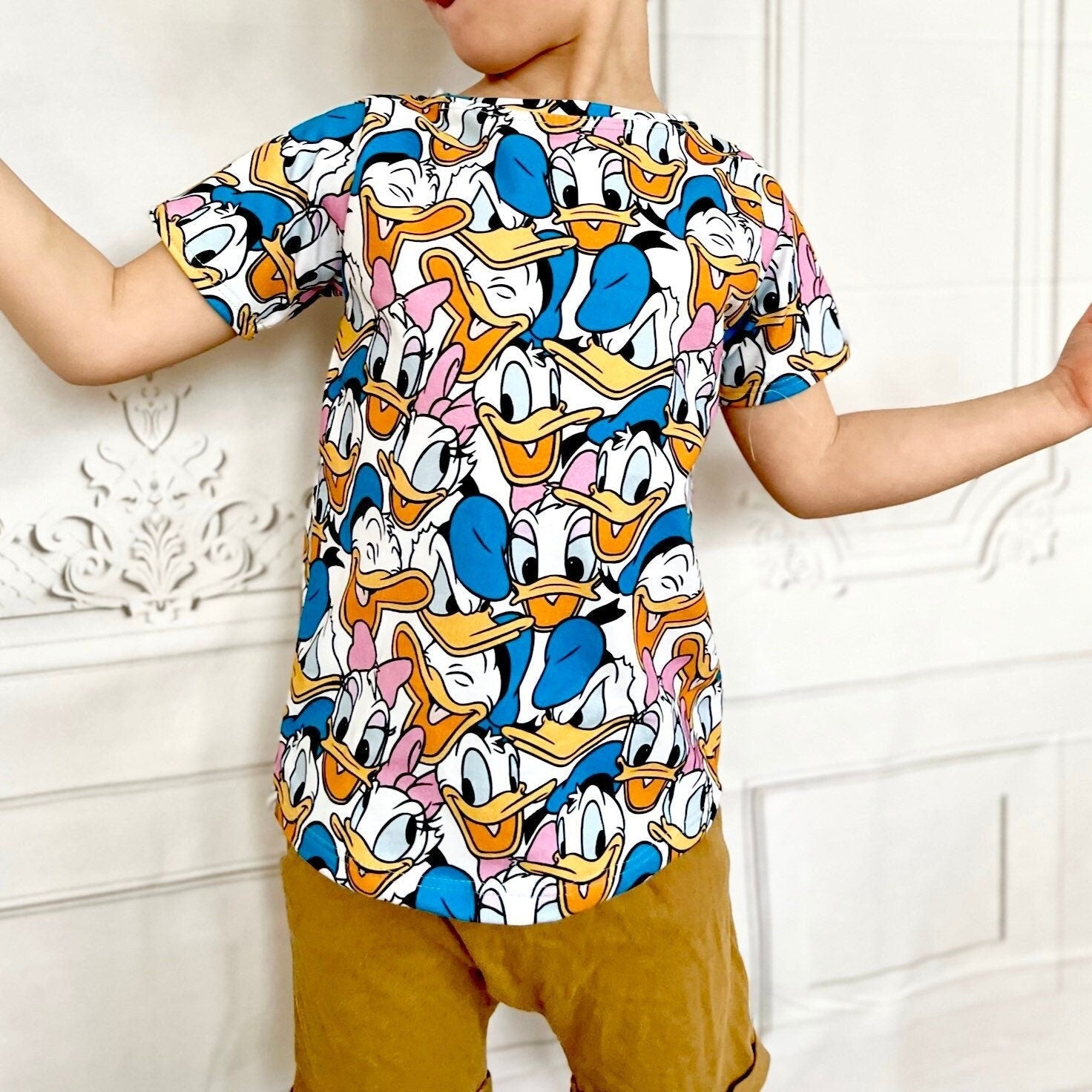 Donald Duck T-shirt, Disney World Character Tee, Disney Vacation Tee for Kids, Disney Trip T-shirt, Donald Daisy tee, Disney Character Shirt