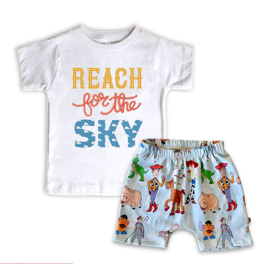 Toy Story Tee Shorts Set, Disney Vacation Tee kids toddler baby Disney Outfit, Kids Toy Story t-shirt, Boys Toy Story Set Outfit