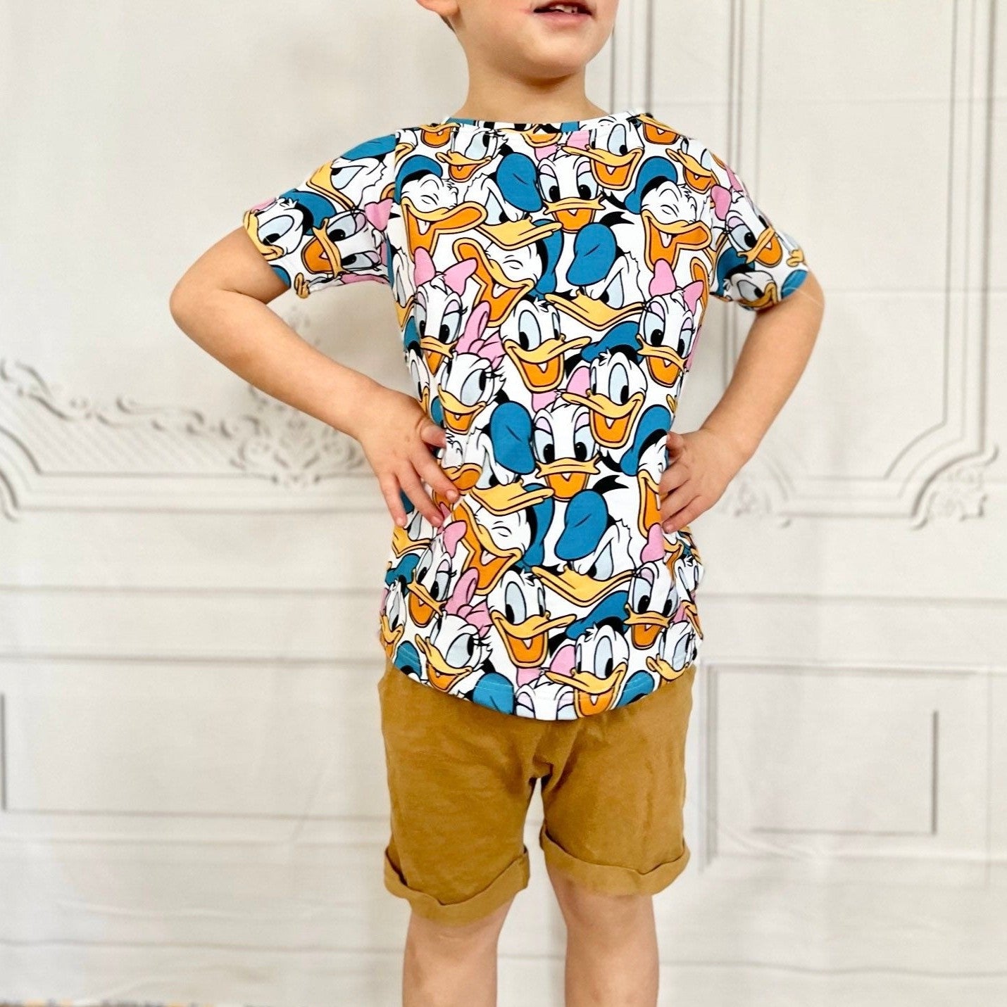 Donald Duck T-shirt, Disney World Character Tee, Disney Vacation Tee for Kids, Disney Trip T-shirt, Donald Daisy tee, Disney Character Shirt