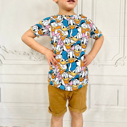 Donald Duck T-shirt, Disney World Character Tee, Disney Vacation Tee for Kids, Disney Trip T-shirt, Donald Daisy tee, Disney Character Shirt