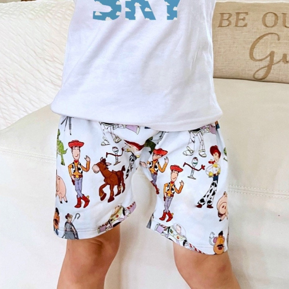 Toy Story Shorts for Kids, Baby & Toddler, Disney shorts, Hollywood Studios Outfit, Mickey Shorts, Boys Toy Story Shorts