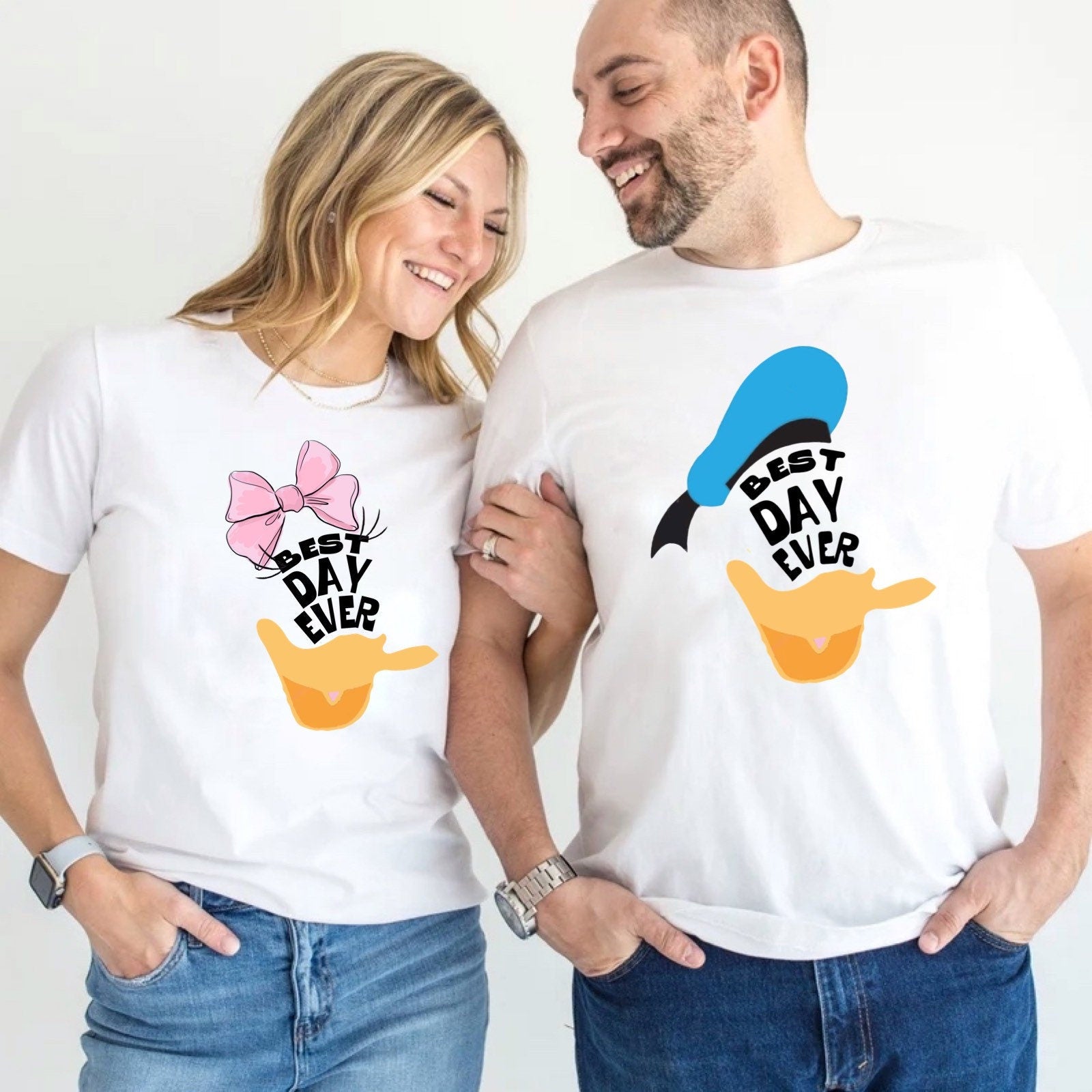 Donald Duck Tee, Women’s Disney tee, Daisy Duck Tee, Magic Kingdom Disney Tee, Adult Disney Tee , Disney Vacation Family Trip Tees