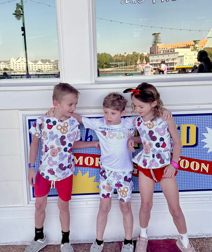 Kids Disney Snack T-shirt, Theme Park Snack Tee, Disney Vacation Tee for Kids, Disney Trip T-shirt, Mickey tee, Disney Character Shirt
