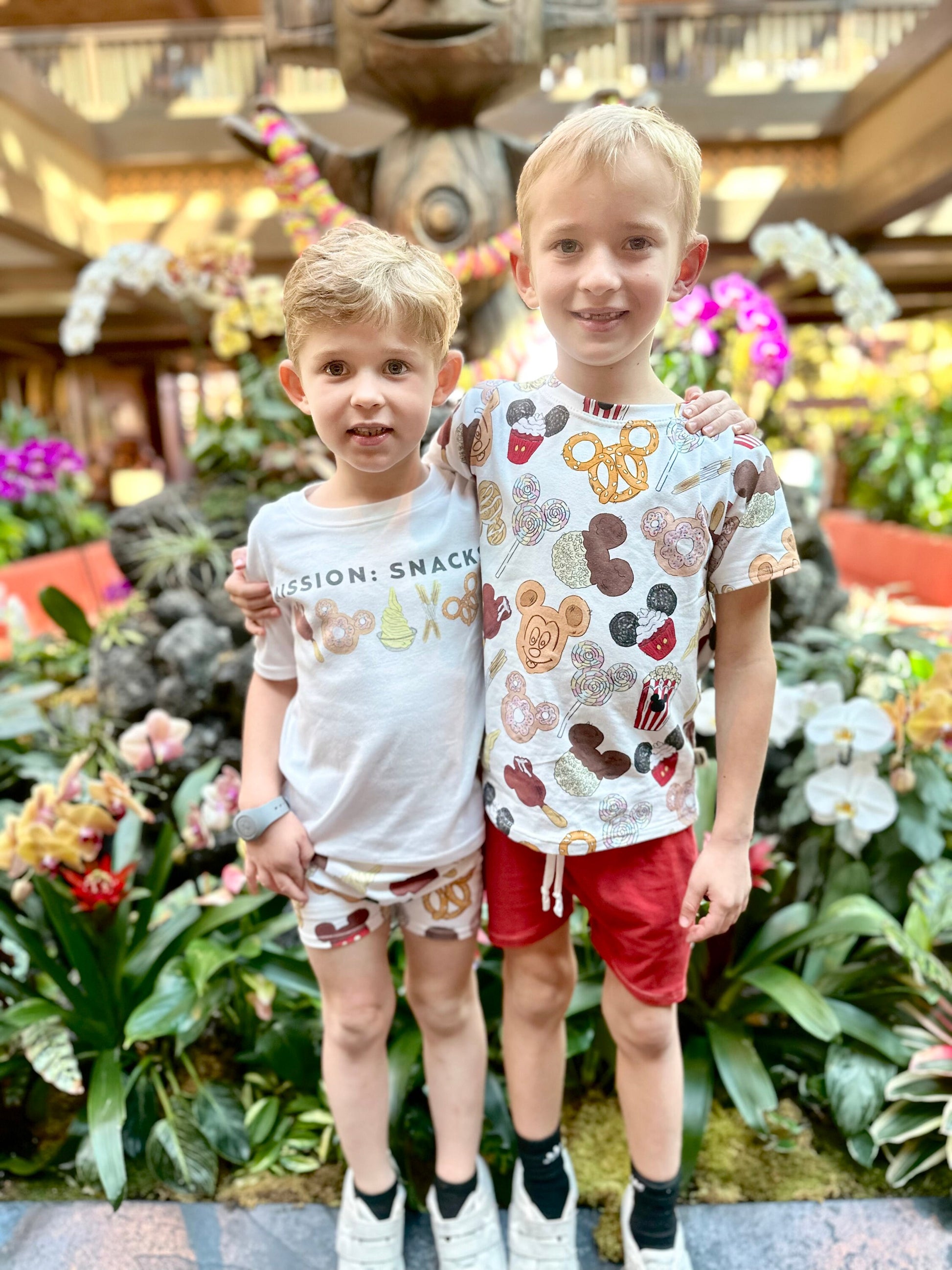 Kids Disney Snack T-shirt, Theme Park Snack Tee, Disney Vacation Tee for Kids, Disney Trip T-shirt, Mickey tee, Disney Character Shirt