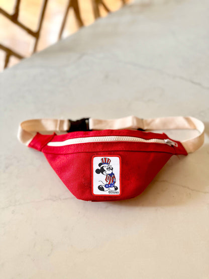 Kids Disney Fanny Pack, Kids Mickey Belt Bag, Disney Belt Bag, Crossbody Park Bag, Kids Travel Bag, Disney kids Fanny pack