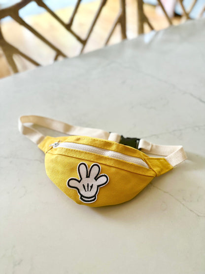 Kids Disney Fanny Pack, Kids Mickey Belt Bag, Disney Belt Bag, Crossbody Park Bag, Kids Travel Bag, Disney kids Fanny pack