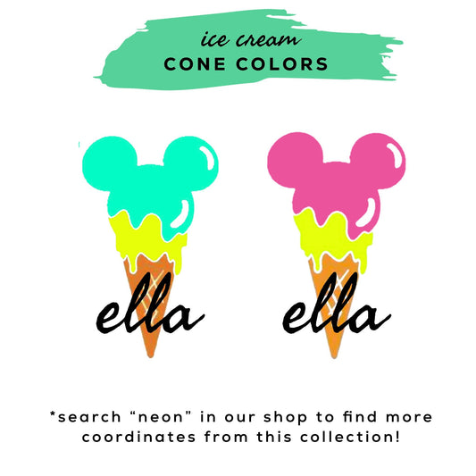 Custom Disney Family Tee, Ice Cream Mickey Tee, Magic Kingdom Family Tees, Custom Adult Disney T, Disney Vacation T, Family Trip Tee