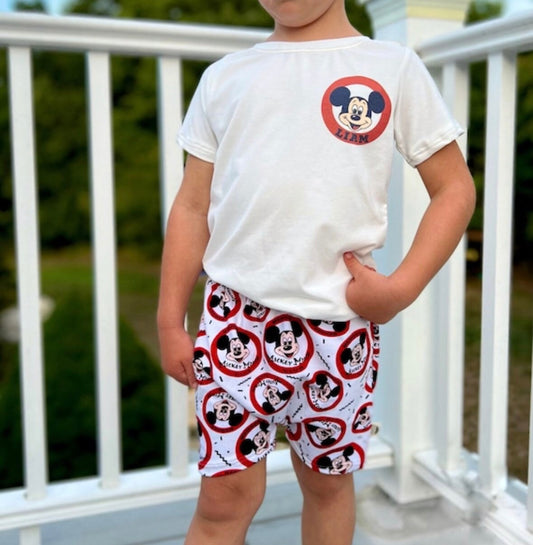 Custom Mickey Mouse Club Family Name Tee, Magic Kingdom Family Tees, Custom Family Disney Tees, Disney Vacation Tee, Family Trip Tee