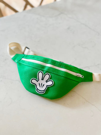 Kids Disney Fanny Pack, Kids Mickey Belt Bag, Disney Belt Bag, Crossbody Park Bag, Kids Travel Bag, Disney kids Fanny pack