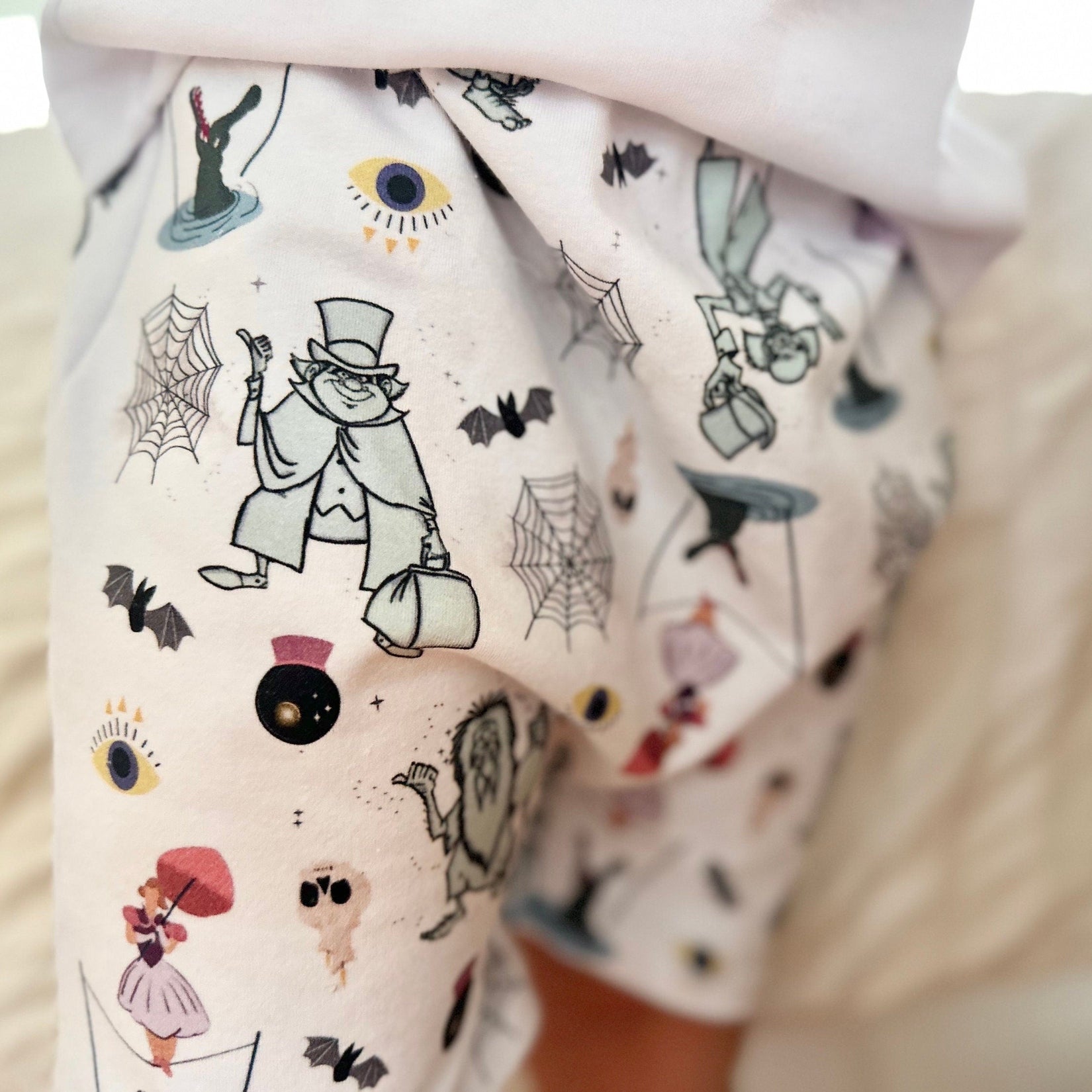 Kids Halloween Haunted Mansion Crew Shorts, Kids, Baby & Kids Disney Shorts, Mickey Shorts, Boys Disney Shorts, Kids Halloween Mickey Shorts