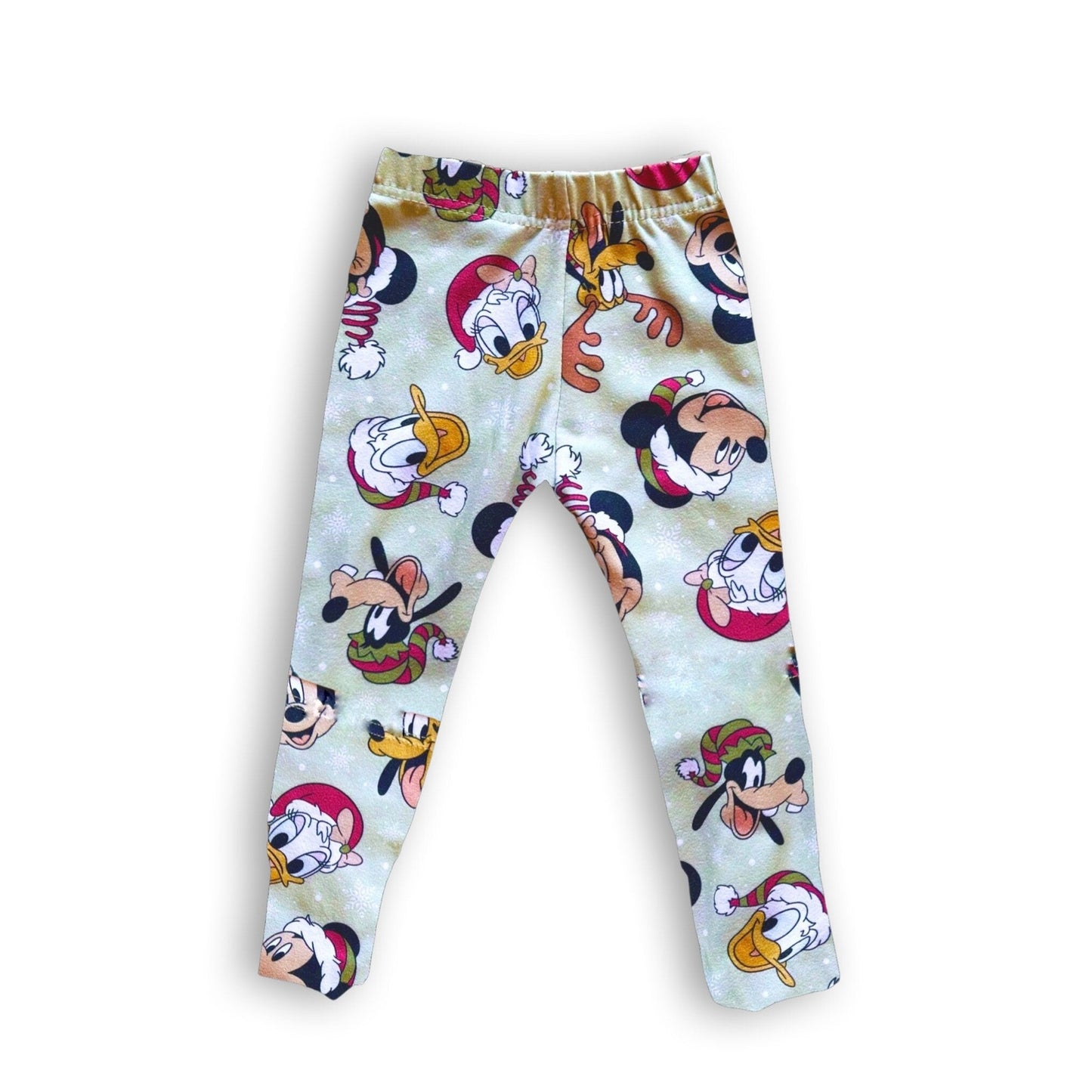 Fab Five Christmas Leggings for Kids, Baby , Toddler, Disney Christmas pants, Mickey Pants, Girls Mickey Pants, Disney Pants, Mickey Pants