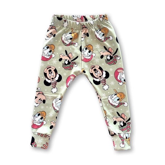 Fab Five Christmas Joggers for Kids, Baby , Toddler, Disney Christmas pants, Mickey Pants, Boys Mickey Pants, Disney Pants, Mickey Pants