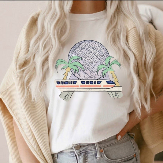 Epcot Globe Tee, Women’s Disney tee, Adult Epcot Disney Tee, Adult Disney Tee , Disney Vacation Family Trip Tees