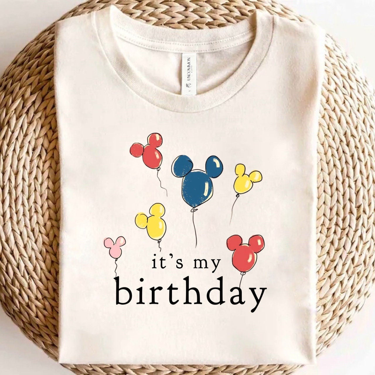 Disney Birthday t shirt, Mickey Family Tee, Kids Adult Birthday Balloon Disney Tee, Adult Disney Tee , Disney Vacation Family Trip Tees
