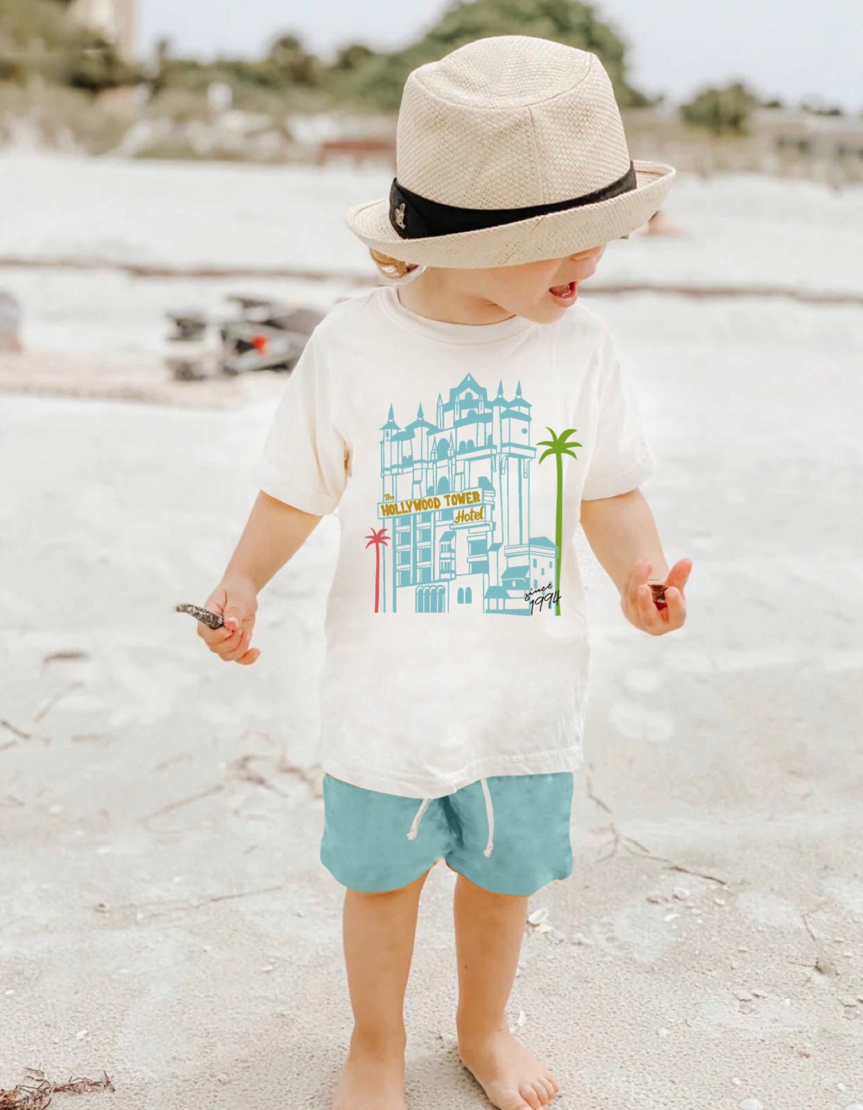Tower of Terror Girls Ruffle Tee, Hollywood Studios Tee, Disney Vacation Tee kids Disney Outfit, Girls Disney Outfit, Girls Disney Tee
