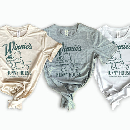 Winnie the Pooh Disney tee, Mickey Family Tee, Kids Adult Winnie Pooh Disney Tee, Adult Disney Tee , Disney Vacation Family Trip Tees