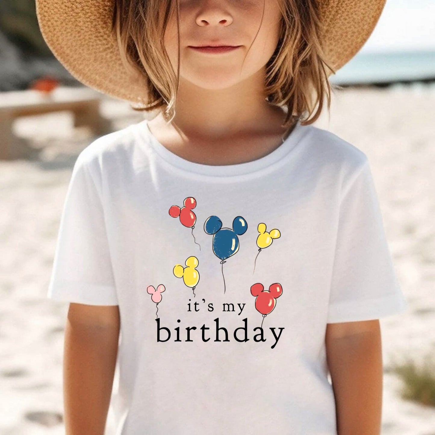Disney Birthday t shirt, Mickey Family Tee, Kids Adult Birthday Balloon Disney Tee, Adult Disney Tee , Disney Vacation Family Trip Tees