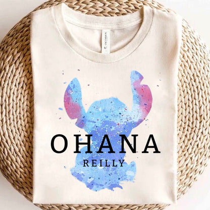 Stitch Ohana Disney Shirt, Family Custom Disney Shirts, Kids Adult Disney Tee, Adult Disney Tee, Disney Vacation Family Trip Tees, Ohana Tee