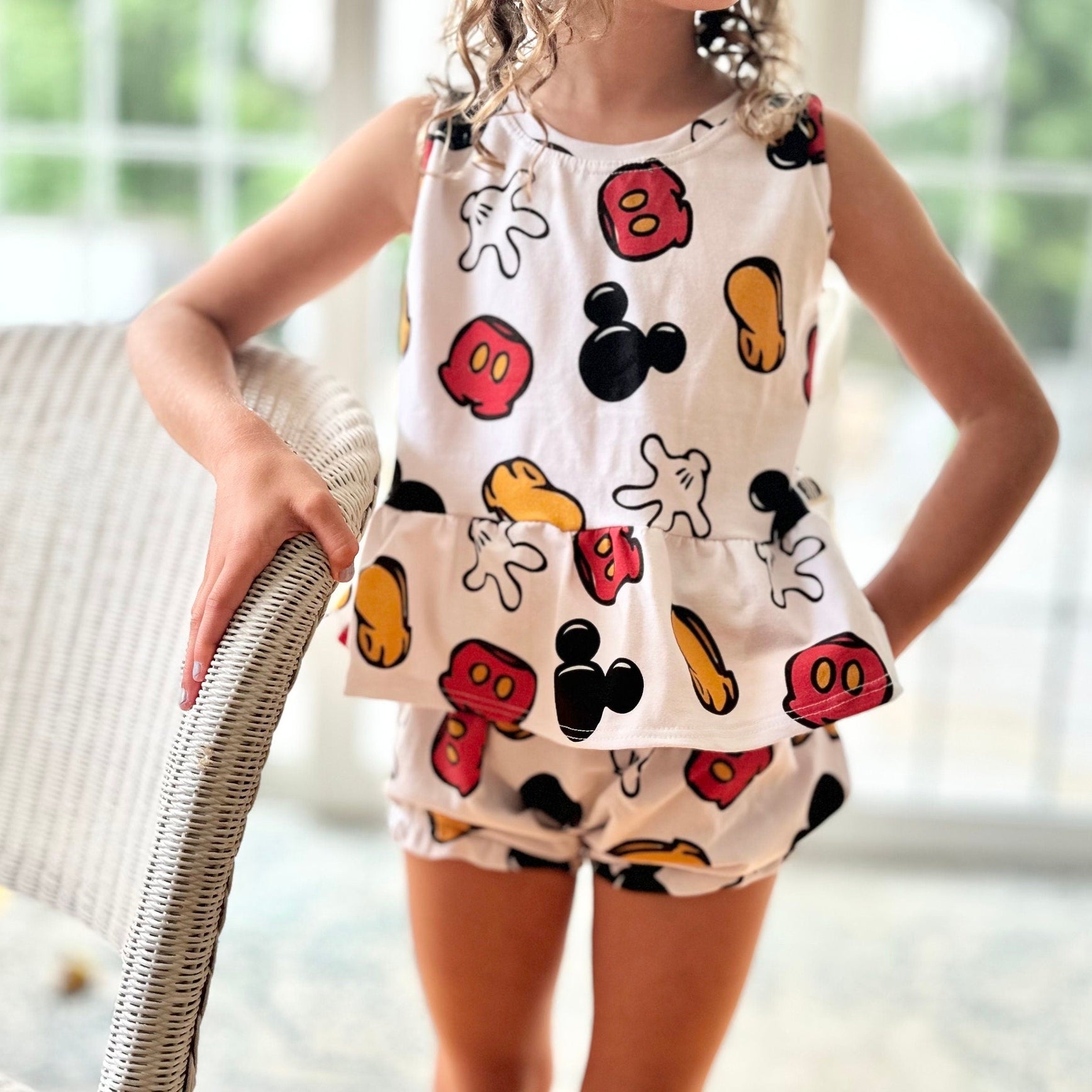Girls Mickey Magic Tank Set , Kids Baby Mickey Magic Tee, Disney Vacation Tee for Kids, Disney Trip T-shirt, Girls Disney Shirt, Disney tank