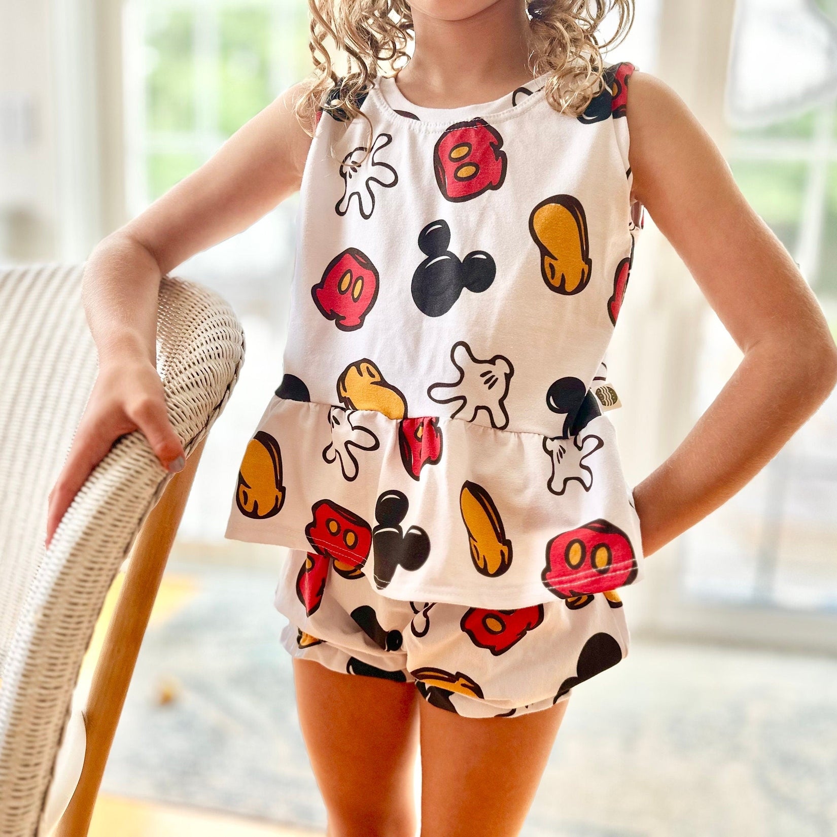 Girls Mickey Magic Tank Set , Kids Baby Mickey Magic Tee, Disney Vacation Tee for Kids, Disney Trip T-shirt, Girls Disney Shirt, Disney tank