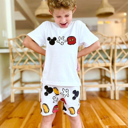 Custom Mickey Magic Shirt , Magic Kingdom Set, Disney Vacation Tee kids & baby Disney Outfit, Kids Mickey t-shirt, Boys Disney Set Outfit