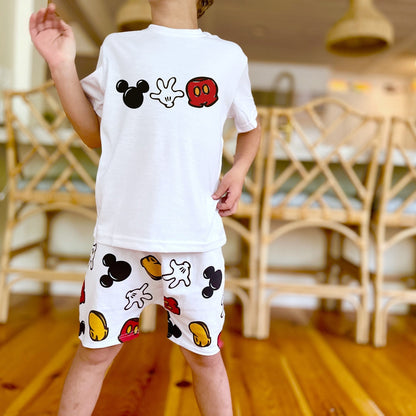 Custom Mickey Magic Shirt , Magic Kingdom Set, Disney Vacation Tee kids & baby Disney Outfit, Kids Mickey t-shirt, Boys Disney Set Outfit
