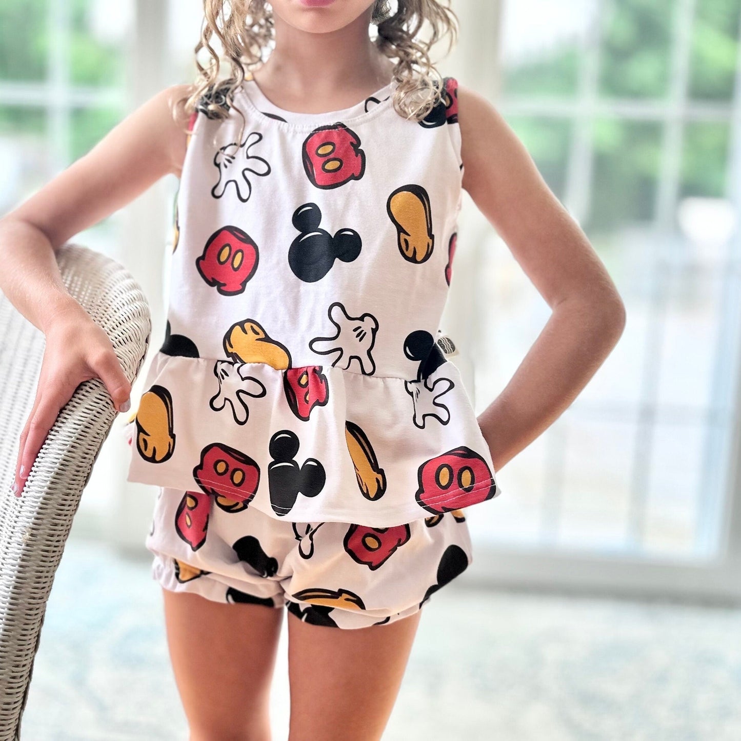 Girls Mickey Magic Tank Set , Kids Baby Mickey Magic Tee, Disney Vacation Tee for Kids, Disney Trip T-shirt, Girls Disney Shirt, Disney tank
