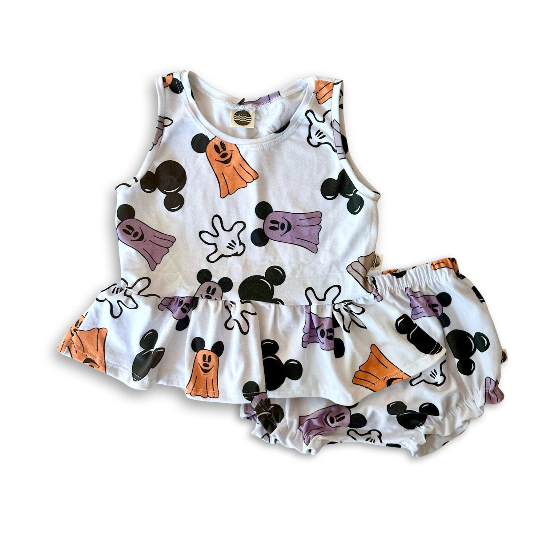 Girls Halloween Disney Tank Set, Halloween Mickey Outfit, Disney Vacation Tee for Kids, Disney Trip T-shirt, Girls Disney Shirt