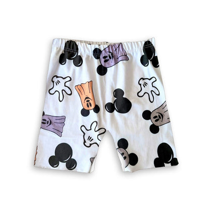 Girls Halloween Disney Bike Shorts / Mickey Ghost Short for Kids & Baby, Disney shorts, Magic Kingdom Outfit, Girls Disney Shorts