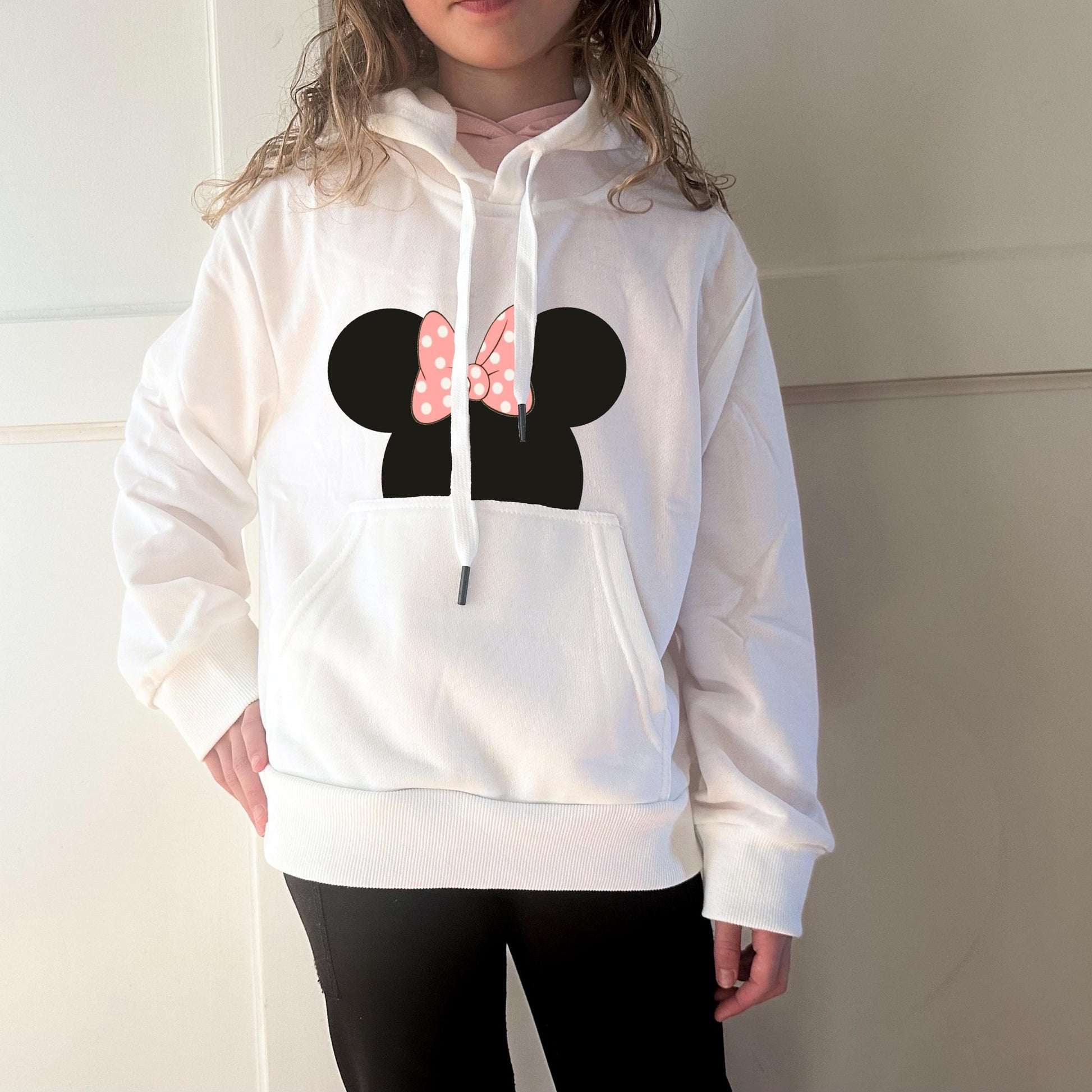 Peeking Mickey Hoodie, Disney Mickey Minnie Hoodie, Mommy Me Disney Sweatshirt, Unisex family Disney sweatshirts
