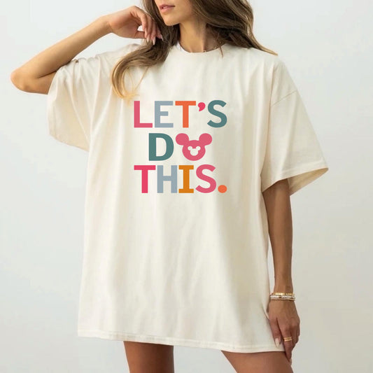Family Disney Let’s Do This t-shirt, Disney bound tee , Going to Disney tshirt Adult Kids, Mommy Me Disney Shirts, Unisex family Disney tees
