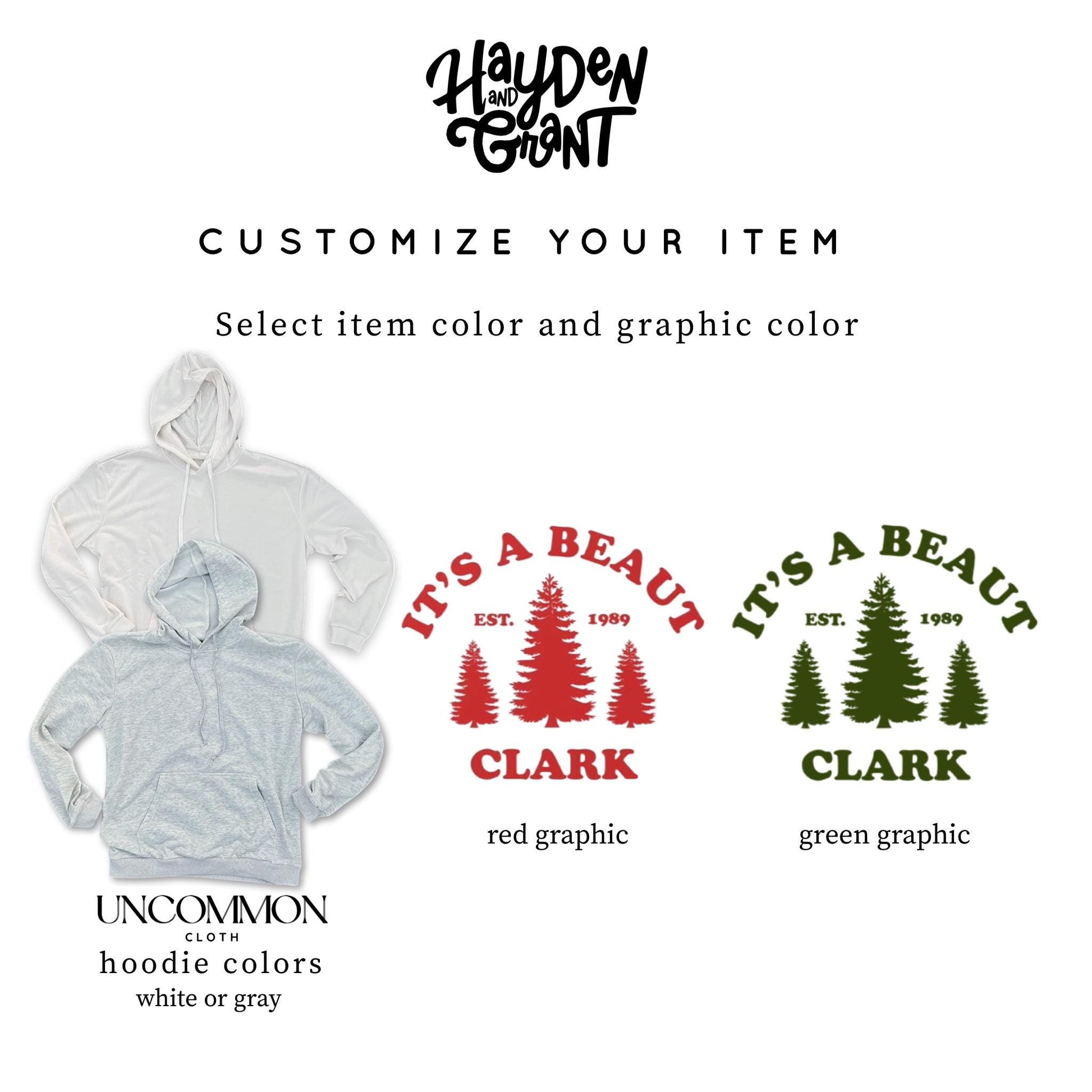 Family Christmas Vacation Hoodie, Its a Beaut Clark Christmas Vacation Hoodie, Mommy Me Christmas Sweatshirt, Family Christmas sweatshirt