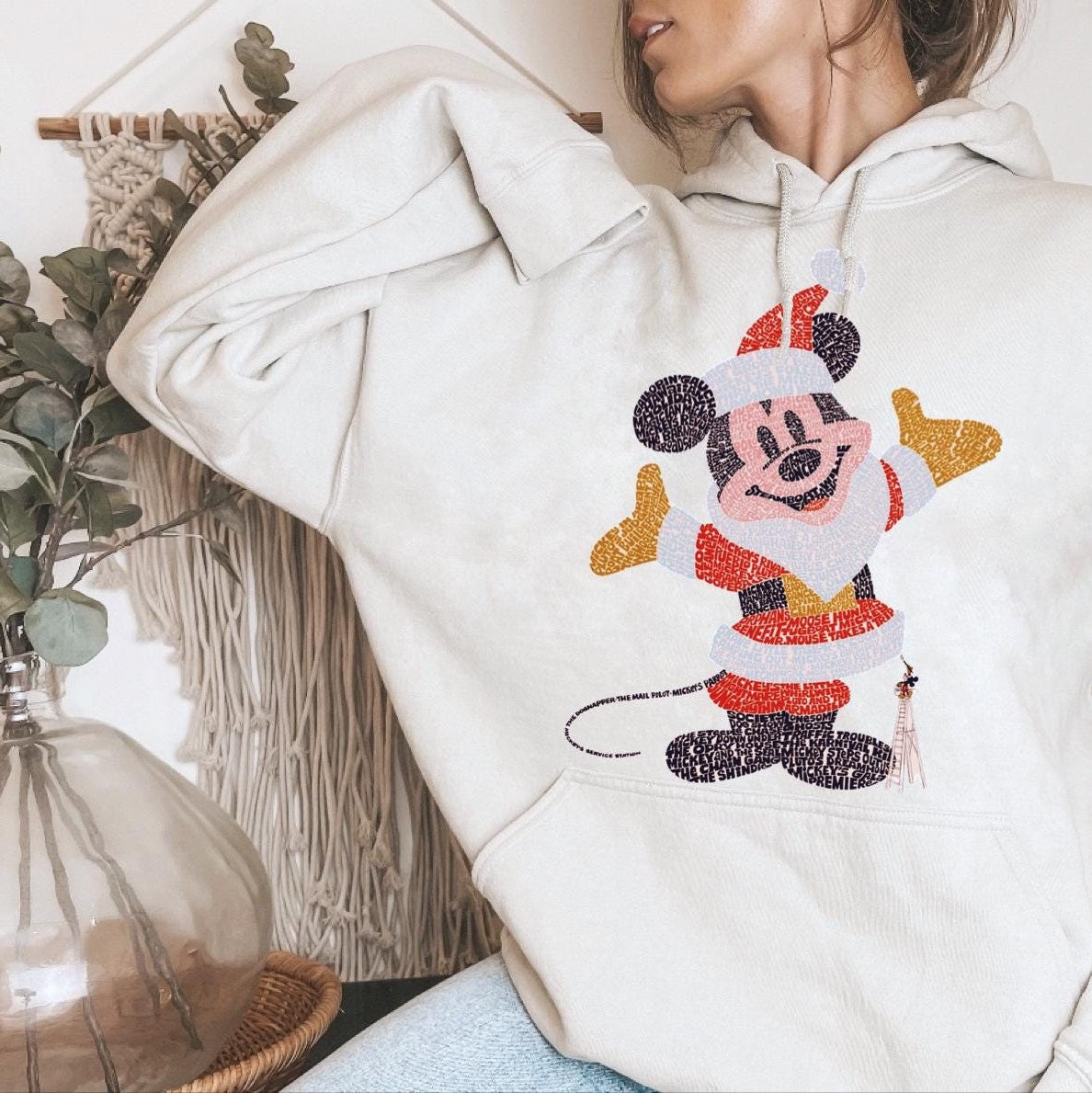 Family Disney Mickey Hoodie, Disney Christmas Hoodie, Mommy Me Disney Sweatshirt, Unisex family Disney sweatshirts
