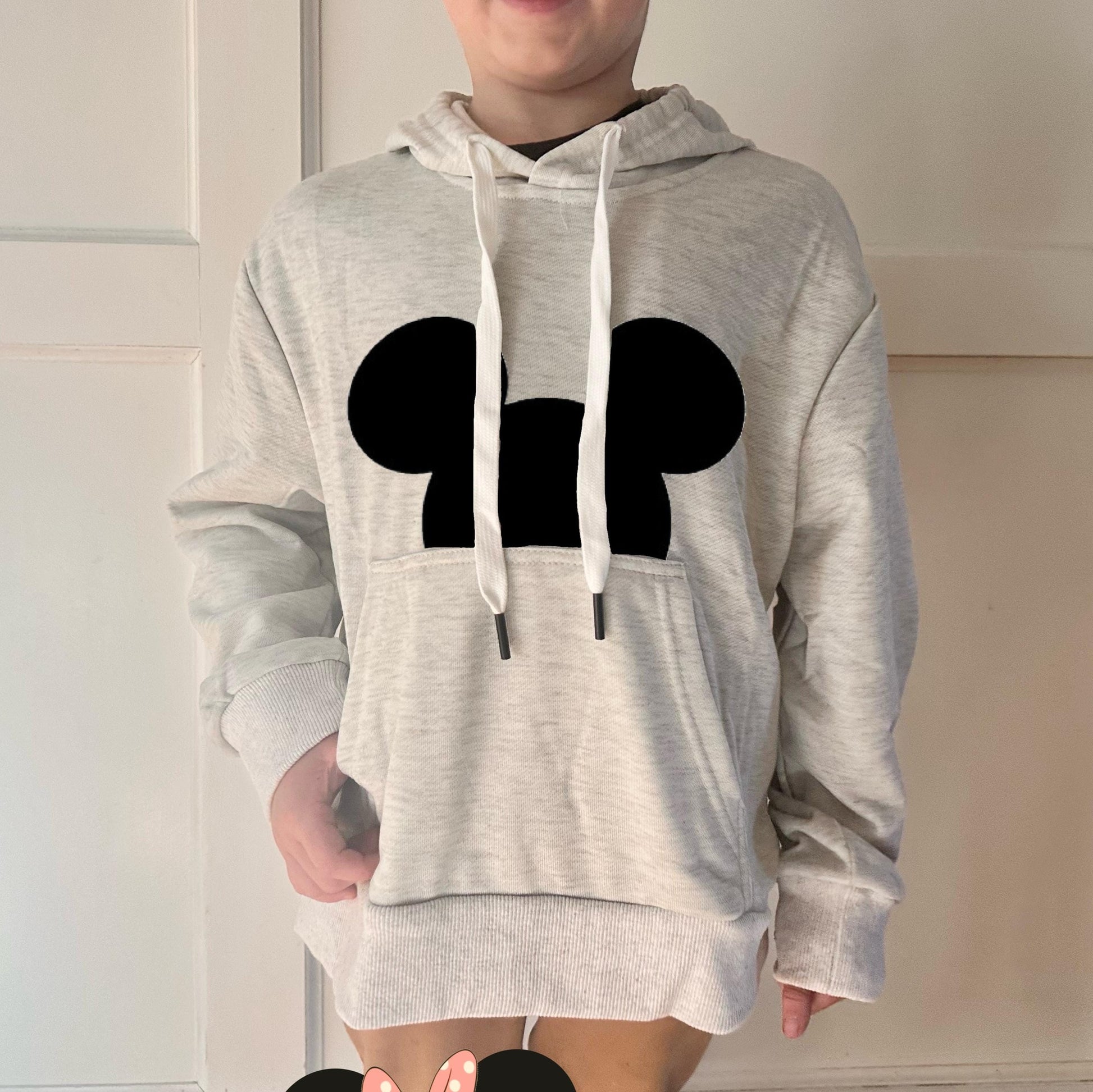 Peeking Mickey Hoodie, Disney Mickey Minnie Hoodie, Mommy Me Disney Sweatshirt, Unisex family Disney sweatshirts