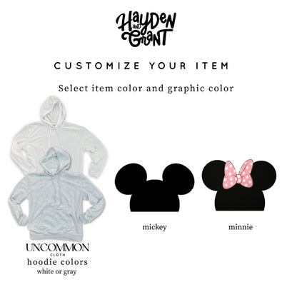Peeking Mickey Hoodie, Disney Mickey Minnie Hoodie, Mommy Me Disney Sweatshirt, Unisex family Disney sweatshirts