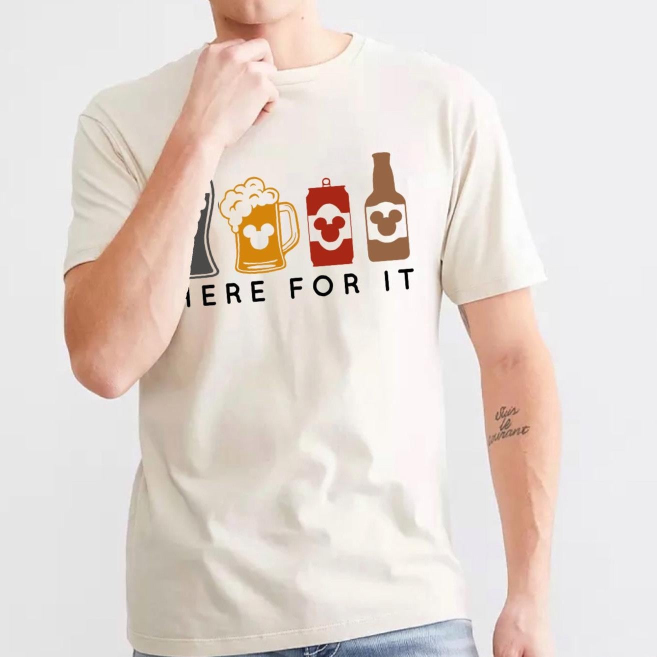 Disney Family Drinks Tee, Disney Drinks tee, Disney Snacks T Shirt, Adult Disney Tee, Adult Disney T, Disney Vacation T, Family Trip Tee