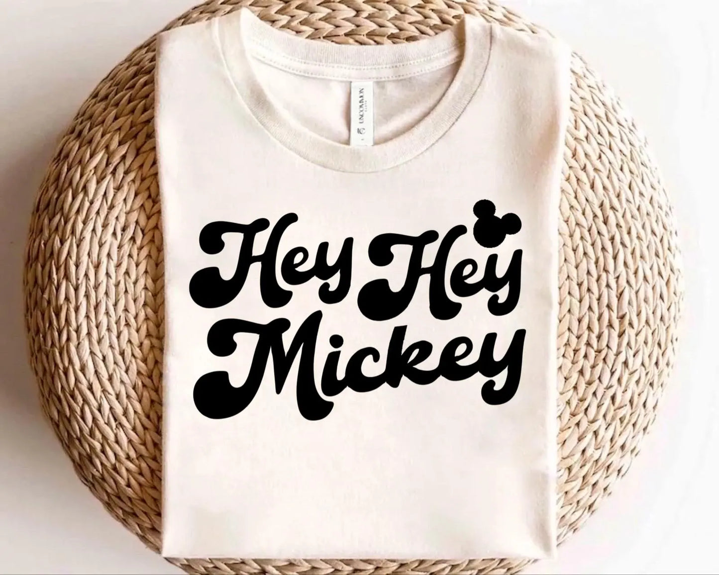 Kids Hey Mickey Graphic Tee & Optional Bottoms