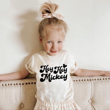 Hey Mickey/Minnie Disney Family t-shirt, Adult /Kids Magic Kingdom Disney Tee, Adult Disney Tee , Disney Vacation Family Trip Tees