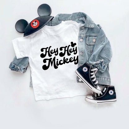 Hey Mickey/Minnie Disney Family t-shirt, Adult /Kids Magic Kingdom Disney Tee, Adult Disney Tee , Disney Vacation Family Trip Tees