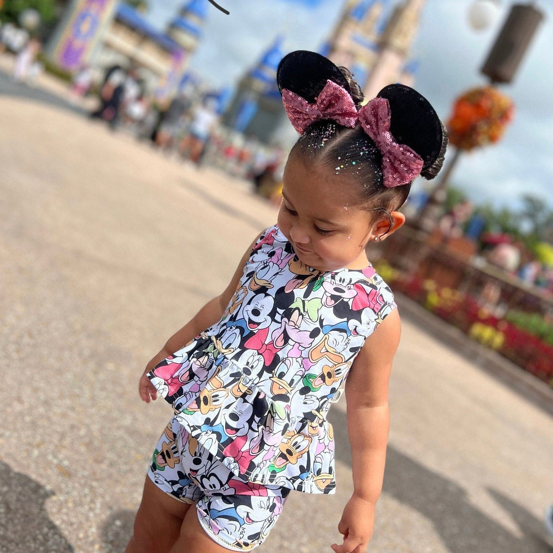 Girls Fab Five Tank, Kids Baby Mickey Friends Tee, Disney Vacation Tee for Kids, Disney Trip T-shirt, Girls Disney Shirt, Minnie Tank Top