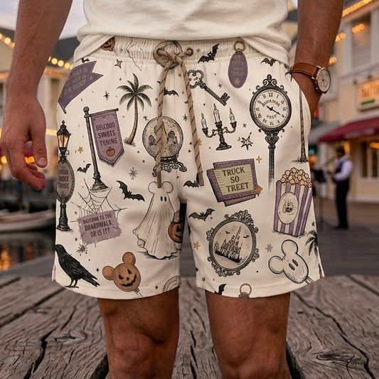 Happy Haunts | Men’s Resortech™ Resort Shorts [Presale Ships July 20]
