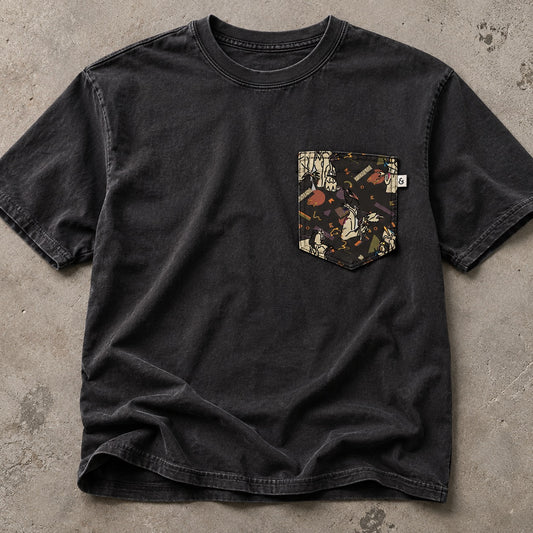 Adult Handcrafted Villains Pocket Tee