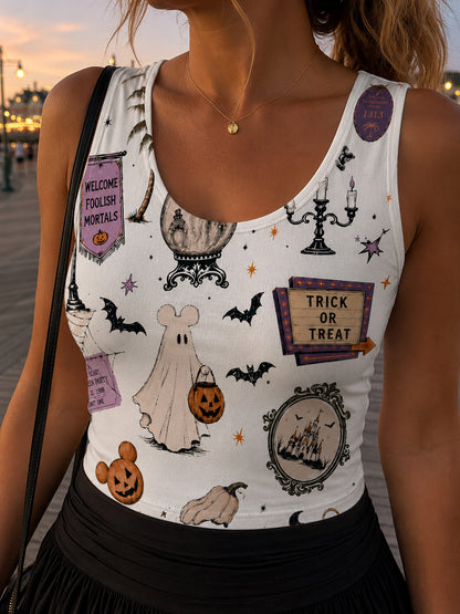 Happy Haunts | Women’s Performance Tank + Pixie Skirt Set